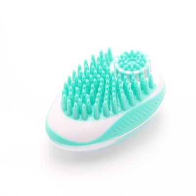 China High Quality Viable Hot Sale Pet Grooming Hair Remover Shampoo Cleaning Massager Brush for sale