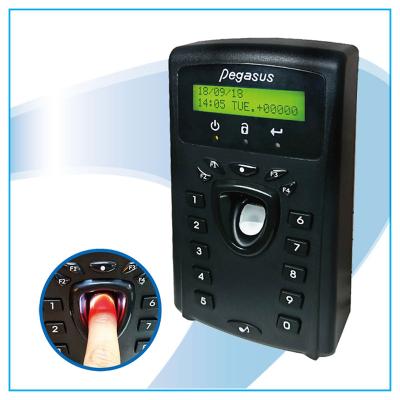 China HF 13.56MHz ISO14443A ISO15693 ISO18092 Biometric Fingerprint Access Controller And Time Attendance Reader for sale