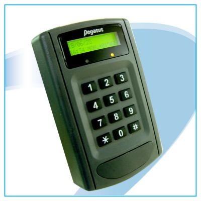 China HF RFID ISO 14443A LCD Time Clock Clock And 32000 / 32000 Access Controller for sale