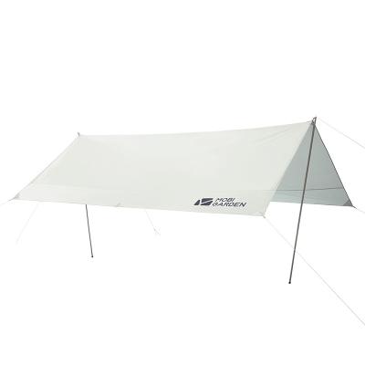 China Portable MOBI GARDEN Era Oxford Fabric Large Rainproof Diagonal Bracing Type Camping Canopy for sale