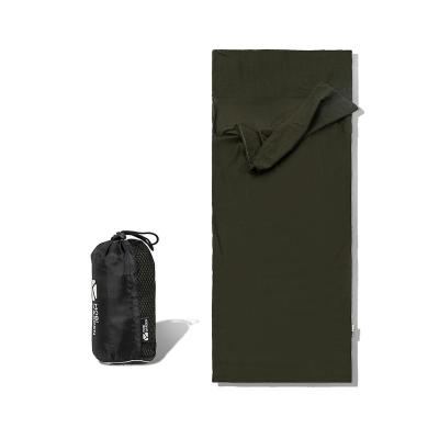 China MOBI GARDEN adult portable travel envelope type multifunctional outdoor camping cotton-separated sleeping bag liner for sale