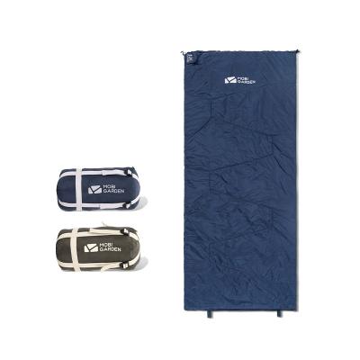 China Envelope type MOBI GARDEN outdoor camping hiking 190*75cm ultralight mini envelope nylon sleeping bag for sale