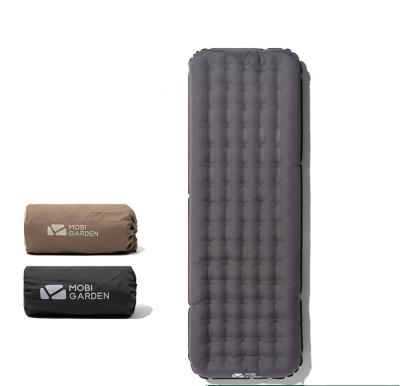 China Polyester MOBI GARDEN Home Sofa Single and Double Outdoor Camping Mattress Inflatable Sleeping Bed for sale