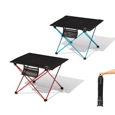 China Minimalist MOBI GARDEN Folding Table Picnic Table Picnic Table Outdoor Portable Ultralight Aluminum Aluminum Table and Chair Dish for sale