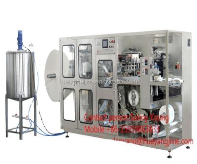 China HY-2035A Fully Automatic Restaurant Wet Wipe Making Machine for sale