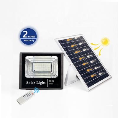 China LANDSCAPE outdoor dimmable commercial led flood lights 30W 60W 100W 200W solar led light with 12/24v circuit led solar flood lights for sale