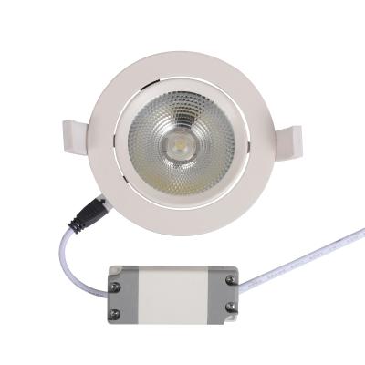 China Competitive 7W 9W 15w Industrial Round COB Down Lights Recessed Down Lights Led Ceiling Light Downlight for sale