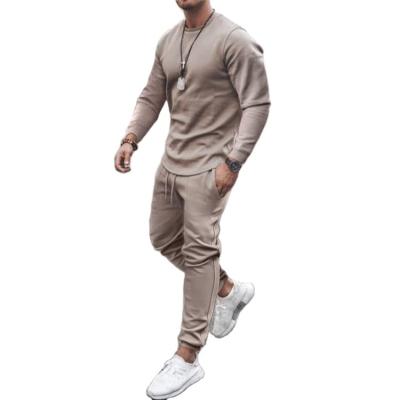 China Wholesale Breathable Autumn Men Hoodies And Pants Set Breathable Solid Tracksuit Plus Size Mens Tracksuit Clothing Suits for sale