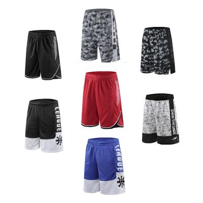 China 2021 Breathable Breathable Male Basketball Shorts Loose Plus Size Breathable Running Casual Boy Shorts Basketball Clothes for sale