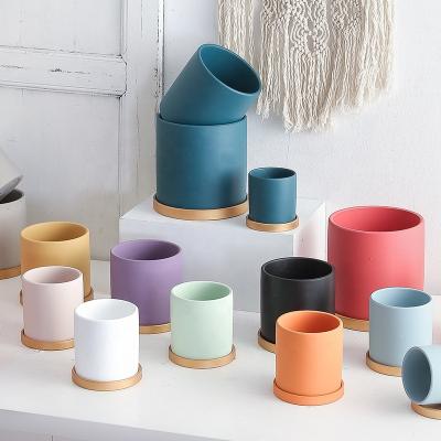 China Wholesale Modern Mini Flower Pot Ceramic Indoor Small Flower Pot Ceramic Modern for sale