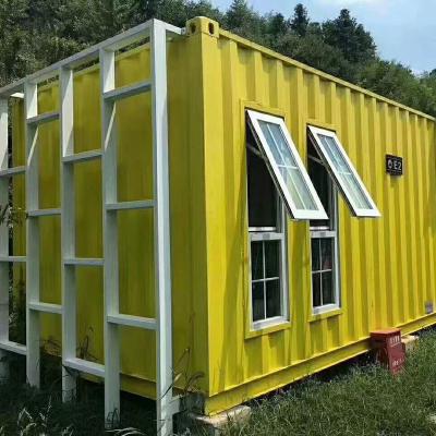 China Modern Prefab Mobile Flat Pack Container Camping Portable Office Accommodation for sale