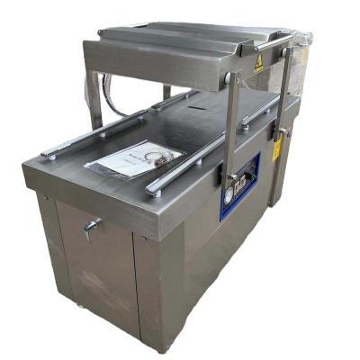 China Dz-700 Food Double Chamber Vacuum Packaging Machine Food Wrapping Machine for sale