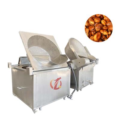 China Hotels Fried Chips Gas Fryer Fish Fryer Machine Produce Batch Fryer for sale