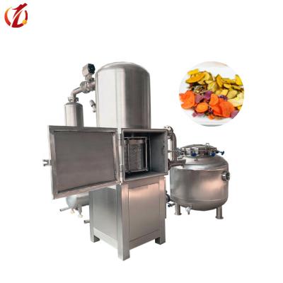 China Frying Food Low Temperature Vacuum Frying Machine For Fruit Apple Chips Vacuum Fryer for sale