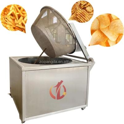 China Frying Food Fruit and Vegetable Fryer Commercial Electric Heating Food Frying Equipment for sale