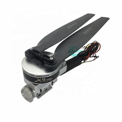 Κίνα The original Hobbywing X9 motor 110KV 12-14s carbon fiber plastic 3411CW CCW propeller for 16L/25L/30L agricultural UAV προς πώληση