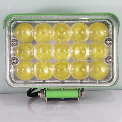 China plastic lens & Aluminum Alloy Plate 24v ISO9001 5 Inch Led Trailer Work Lamp Forklift Safety Light for sale