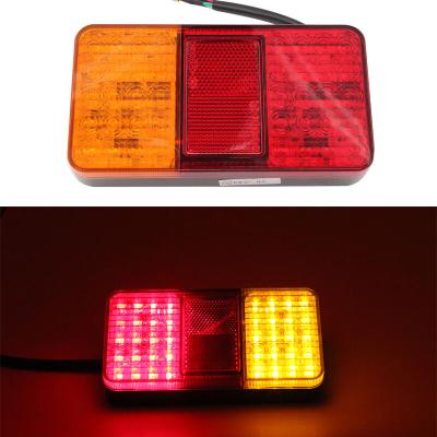 China Rear Lamp Lighting 40 LED Rear Tail Lights Lamps For Lorry Truck Trailer Caravan Bus Motorhome 12V for sale