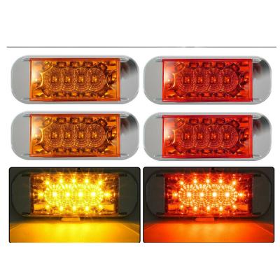 China 12V KEN WORTH 16 LED Side Clearance Beacon Light Fender Indicator Lights LED Signal Lamp For Truck Trailer for sale