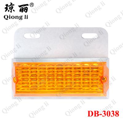 China Super bright side markers NEW DESIGN side beacon 24 LED led light downlight for trucks trailers for sale