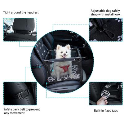 China Amazon Factory Pet Car Seat Dog Travel Bag Seat Stored Pets Mesh Bag For Dogs Home for sale