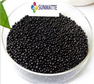 China Organic Granular Fertilizer Black Brown Humino Acid Balls Soil Conditioner for sale