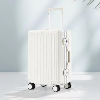 China 50cm Height Creamy White Sunmatte Lifestyle Gifts Luggage for sale