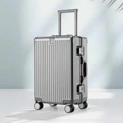 China Sunmatte Lifestyle Gifts Luggage Series A Deep Silver 50cm Height Versatile Storage Solution for sale