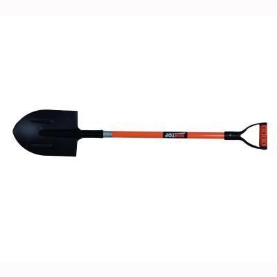 China Garden shovel 41611-41612 Sharp shovel with fiberglass handlel PB handle for sale