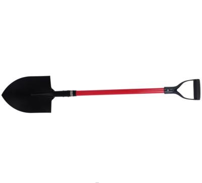 China 42604 / 42606 Garden Shovel Round Shovel With Fiberglass Handle for sale