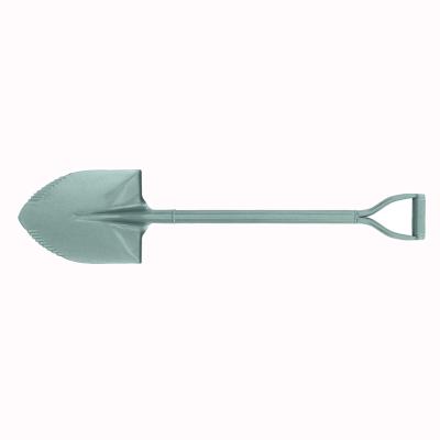 China Garden shovel 61413 round shovel all metal handle for sale