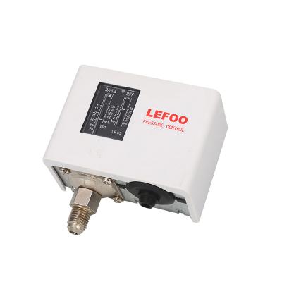 China Danfoss Refrigeration System LEFOO LF55 Steam Boiler Pressure Controller Refrigeration Air Compressor Water Pressure Switch for sale