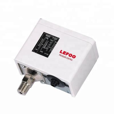 China LEFOO LF55 Refrigeration System High And Low Pressure Compressor Single Water Air Pressure Switch For Industrial RO System for sale