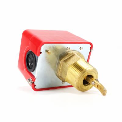 China LEFOO 20/15/25 15A 250V IP53 Water Oil Sensor Control Paddle Liquid Brass Automatic Flow Switch LEFOO 20/15/25 for sale