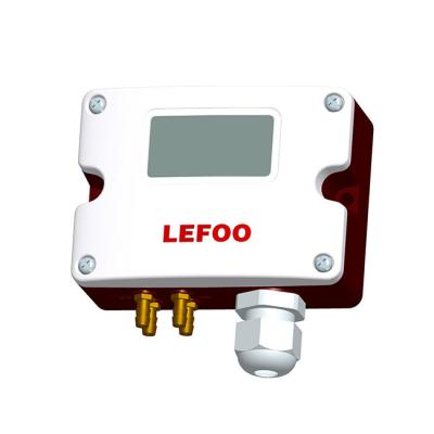 China LFM5 Multi-Range Air Differential Pressure Transmitters with Modbus Communication for HVAC/R Industry Hospital Operation for sale