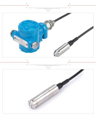 China LIQUID PRESSURE LEFOO T3000 Water 4-20mA High Reliable Submersible Input Liquid Level Transmitter, Water Pressure Sensor for sale