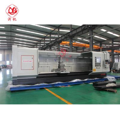 China Factory Siemens 828d Horizontal CNC Lathe CK61140 CNC Lathe Machine For Russia Turning Metal for sale