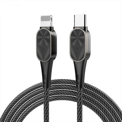 China Mobile Phone Esser PD 18W Type C to Lightning Cable Fast Charging Mobile Charging Cable for sale