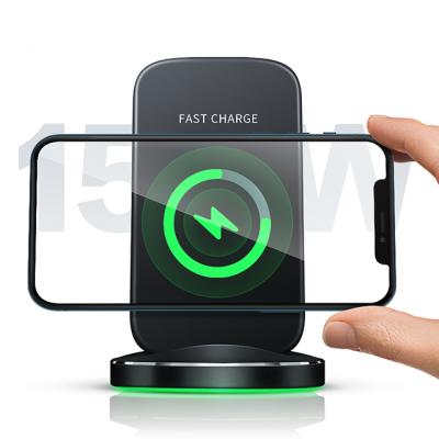 China Essager Mobile Phone Charging 2021 New Arrivals Products Charger Phone Holder Stand 15W 10W 7.5W 5W Wireless Charger FOR iphone SAMSUMG for sale