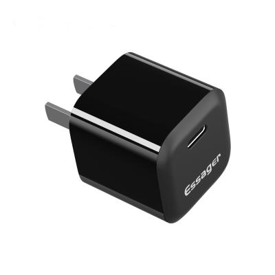 China Mobile Phone Essager Wall Charger USB C Wall Charger QC 3.0 Portable Wall Charger New 2021 For Type-C Lightning Devices for sale