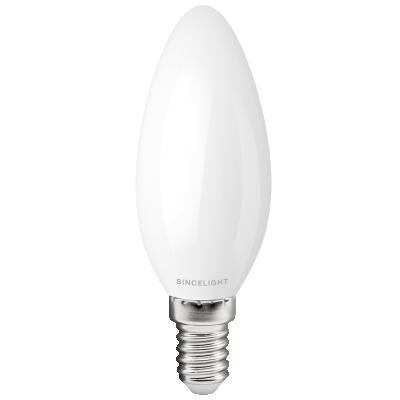 China E14 Modern Base LED Candle Light Bulb With 3W 2700K 250lm 360 Degree Beam Angle for sale