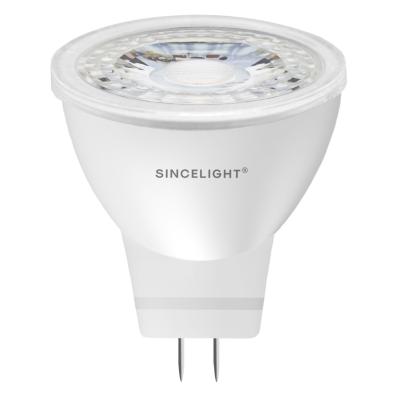 China Modern MR11 LED Downlights bulb with GU4 base 3W 12V 4000K 35 degree beam angle anti-glare led downlight for sale