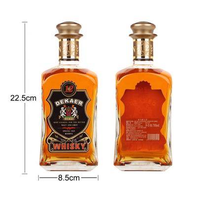 China Passton Manufacturer 700ml Professional Whiskey Scotch Blended Whiskeys For Sale Dekaer for sale