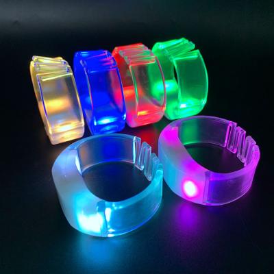 China Audio/Computer/Controller Programmable Concert Event DMX 8 Zones Software LED Remote Control Wristband for sale