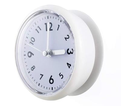 China Beautiful CLASSIC Kitchen Cooking Shower Clock Wall Clock Waterproof Suction Cup for sale