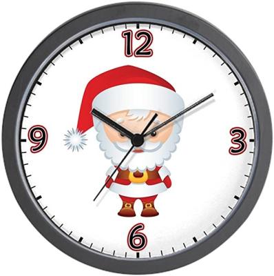 China 12 INCH Modern Aluminum Wall Clock for sale