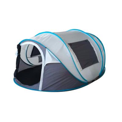 China Extended Type Quick Open Automatic Pop Up Tent For Family Camping Portable Beach Tent Pop Up Waterproof Pop Up Tent Beach Camping for sale