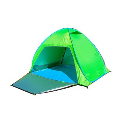 China Straight Bracing Type Outdoor Automatic Pop Up Beach Tent 1 Man Pop Tent for sale