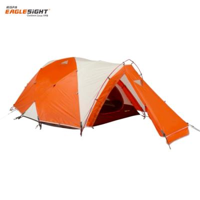 China Type Tube Tent Four Seasons Stake Professional Waterproof Camping Tent Outdoor Mountain Tents for sale