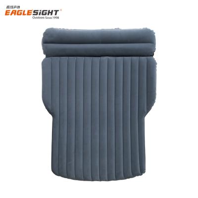 China Travel Car Back Seat Air Bed Car Foldable Inflatable Air Mattress for sale